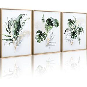 Framed Canvas Wall Art for Living Room Botanical Wall Art